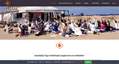 Desktop Screenshot of kundaliniyoganederland.nl